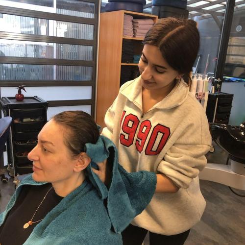 Friseurin