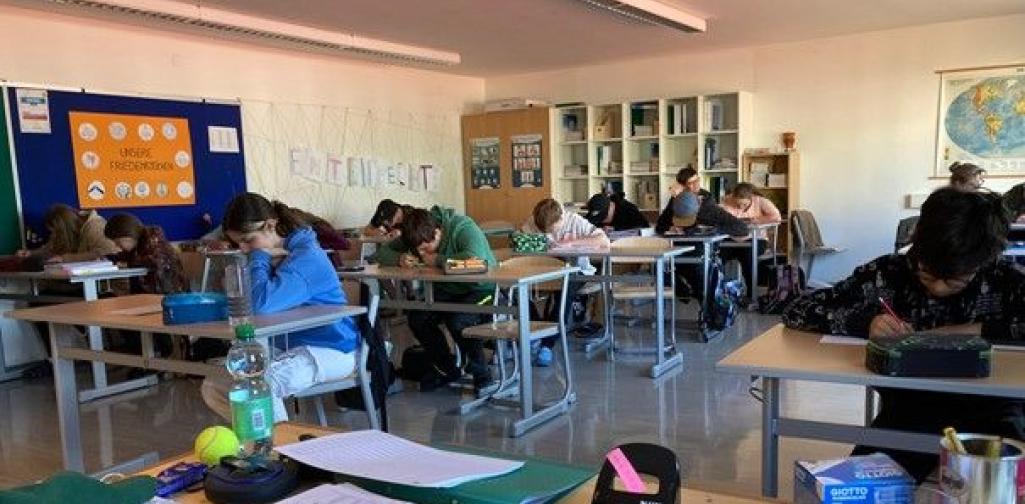 Schüler in der Klasse